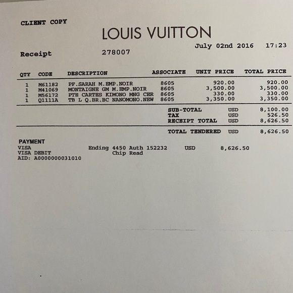 ❌❌SOLD❌❌Louis Vuitton - Picture 6 of 6